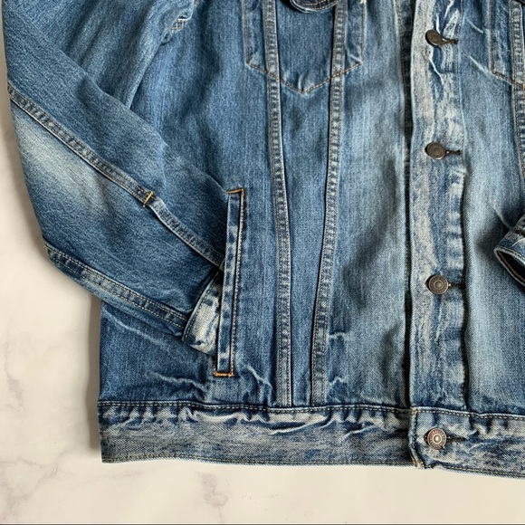 Levi's Blue Denim Jacket - Picture 12 of 13
